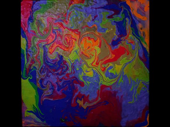 Hyperthymic Plasma | Abstract Optic Painting | Shan Simmons | Video